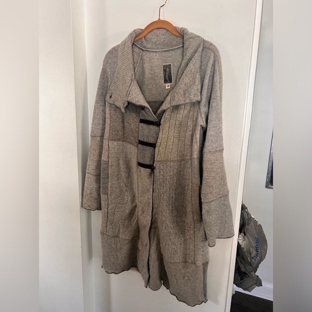 Lightly used Burning Torch Recycled Cashmere Jacket